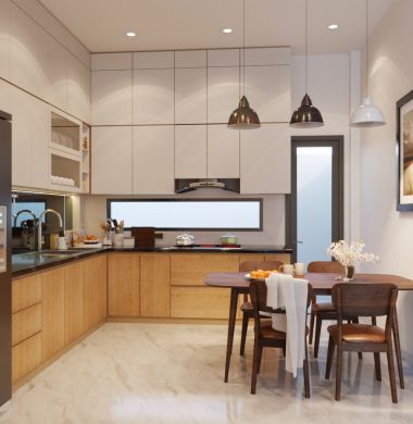 Bếp gỗ công nghiệp