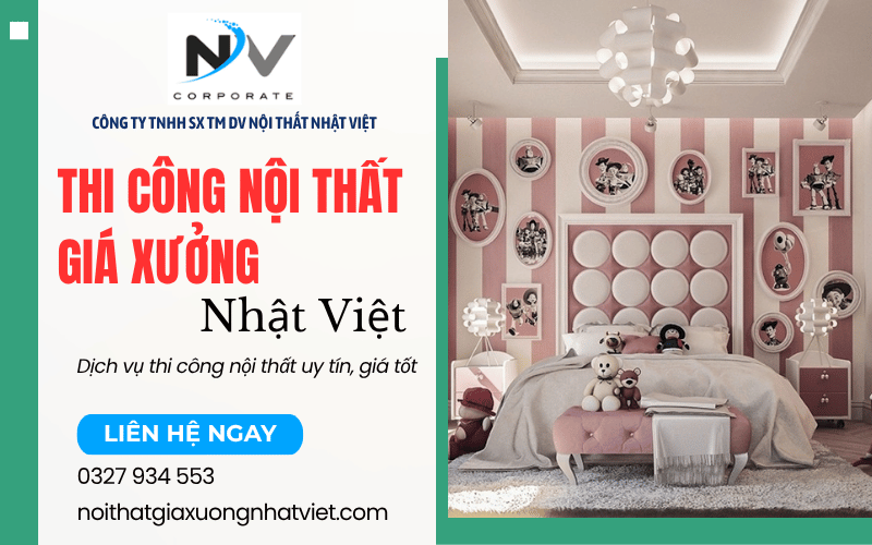 thi công nội thất giá xưởng
