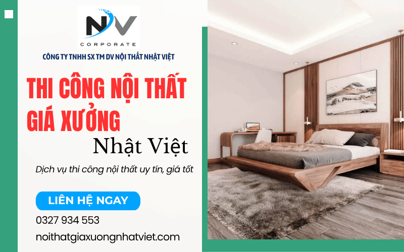 thi công nội thất giá xưởng